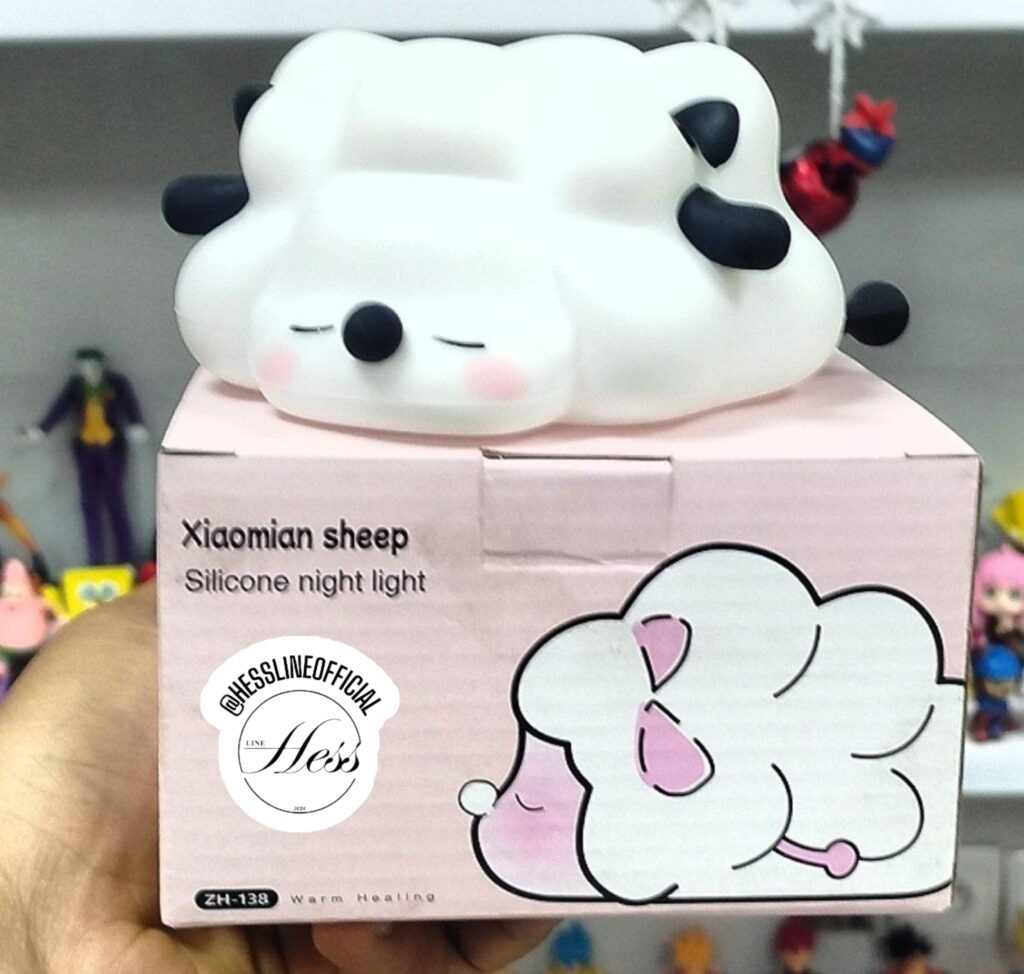 چراغ‌خواب سیلیکونی گوسفند خوابیده