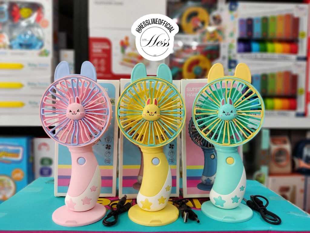 پنکه شارژی مدل خرگوشی