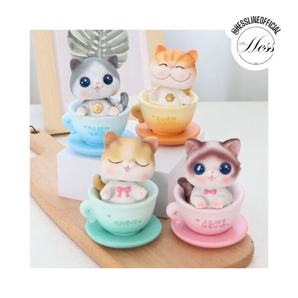فیگور 4 عددی گربه فنجونی
