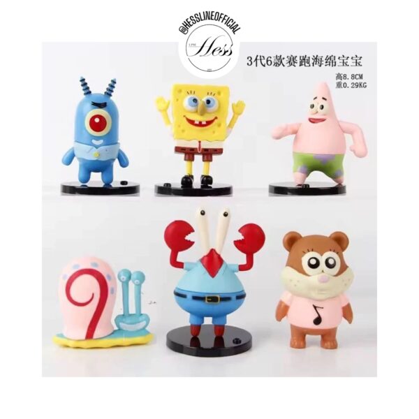 فیگور باب اسفنجی 6 مدل
