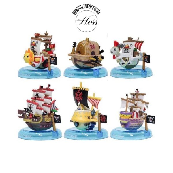 فیگور کشتی دزدان دریایی 6 تایی