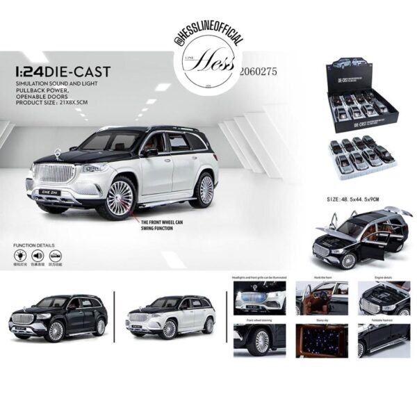 بنز میباخ شاسی بلند سقف کهکشانی